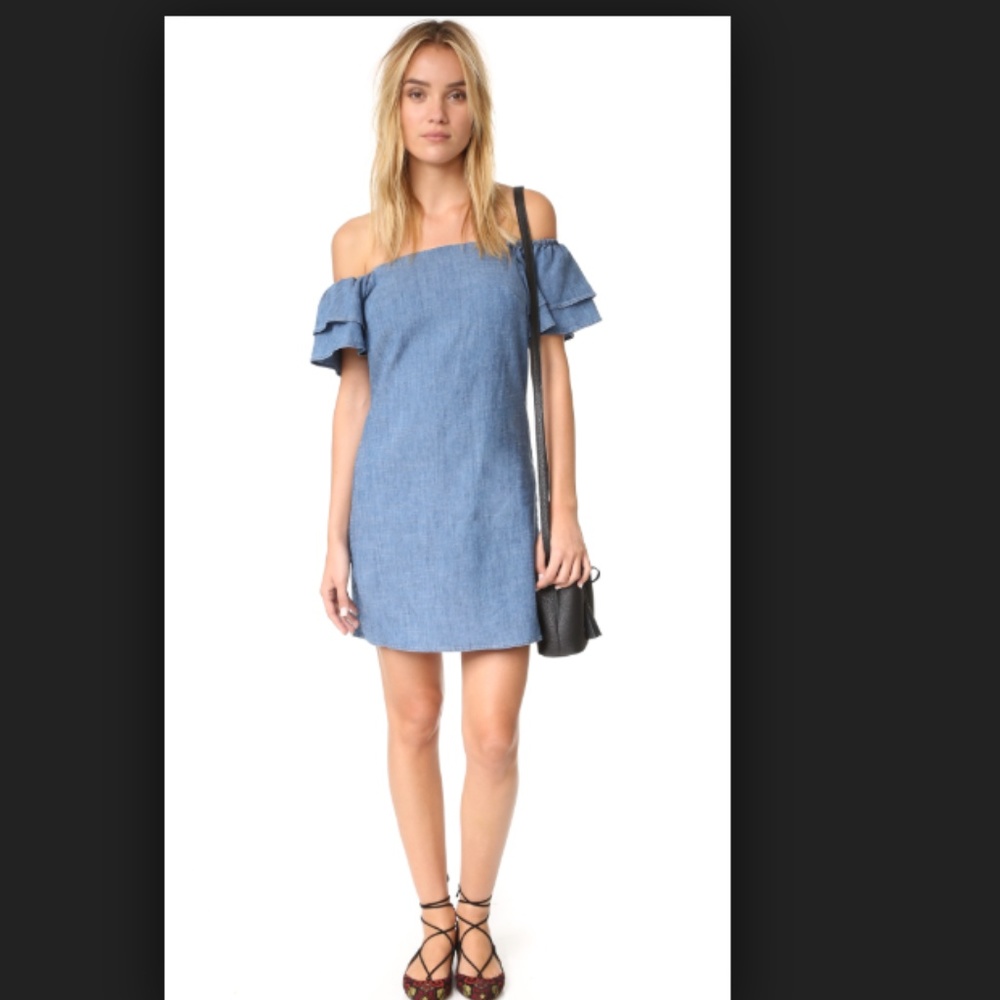 Alice + Olivia Tula Off the Shoulder Dress